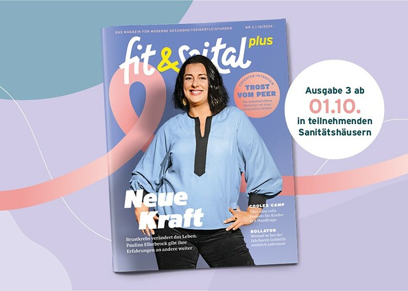 Ausgabe 3 des Magazins fit & vital plus
