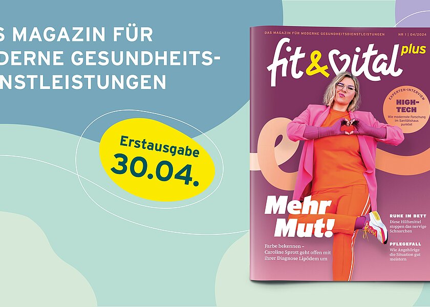 rehaVital startet Kundenmagazin fit & vital plus