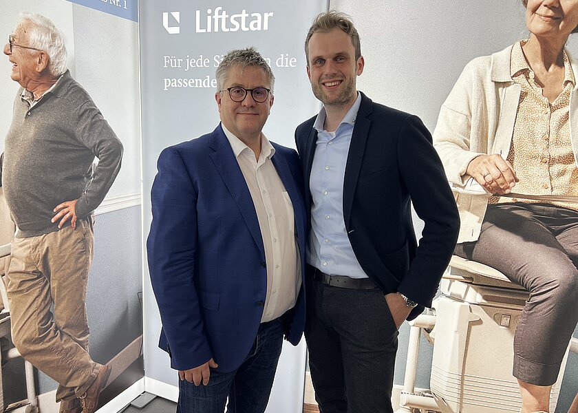 Foto von Geschäftsführer Jens Sellhorn und Alexander Weper