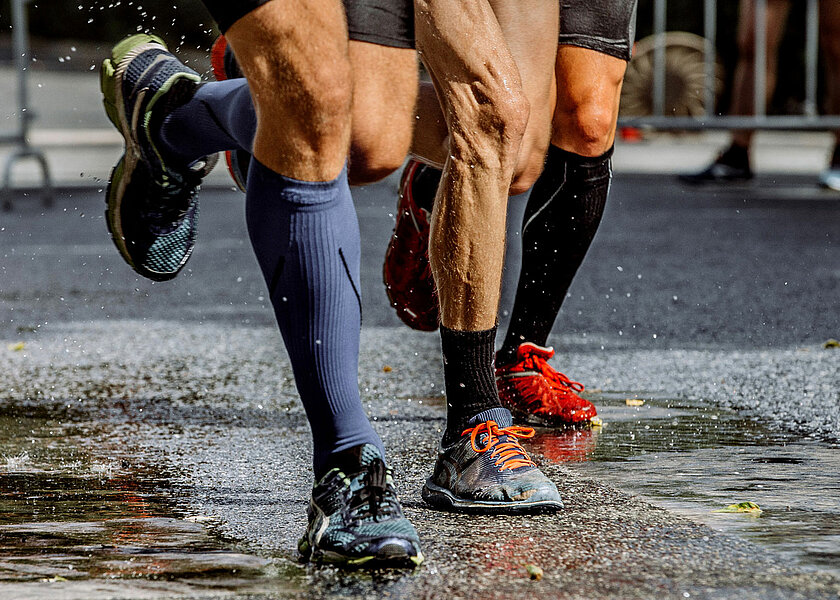 Marathon laufen: Hilfe aus dem Sanitätshaus