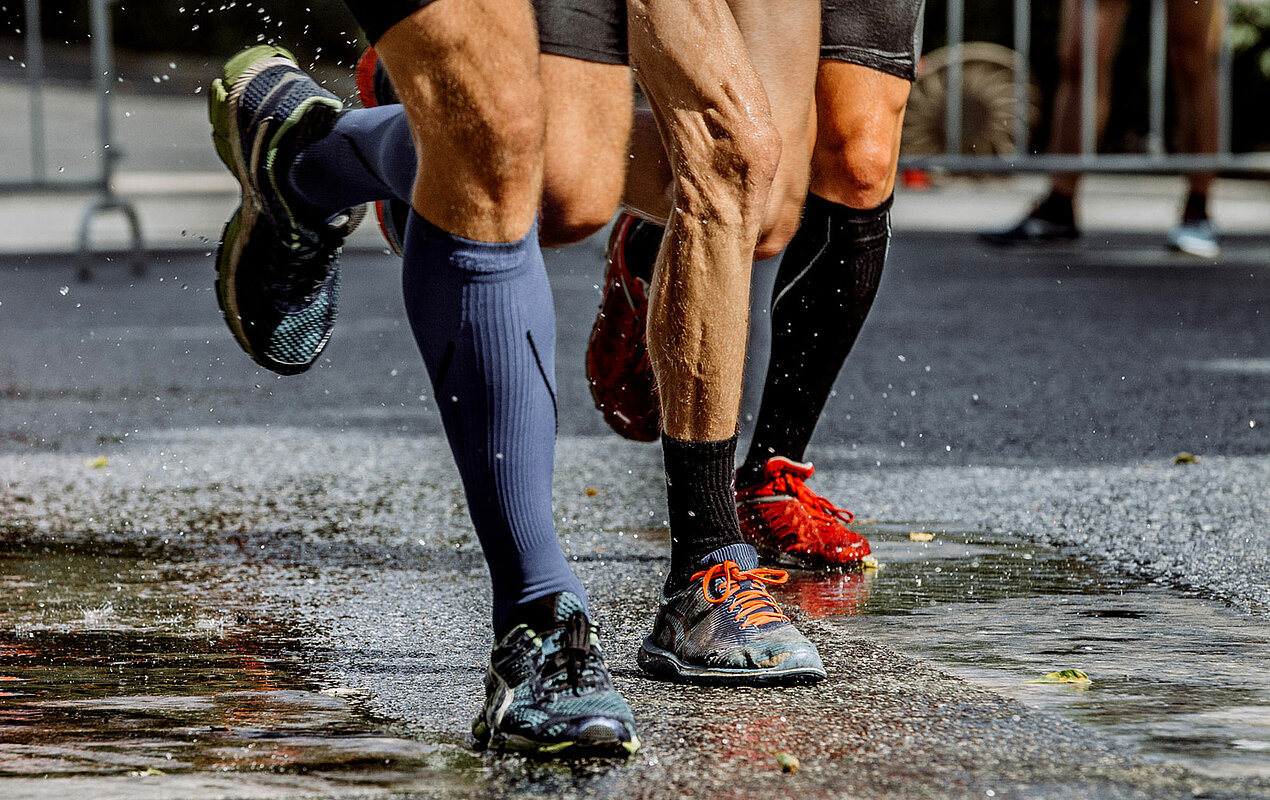 Marathon laufen: Hilfe aus dem Sanitätshaus