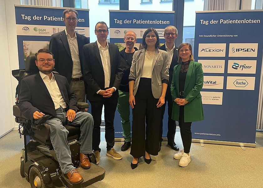 Gruppenfoto vom rehaVital Patientenlotsentag 2024